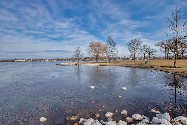 property view of water