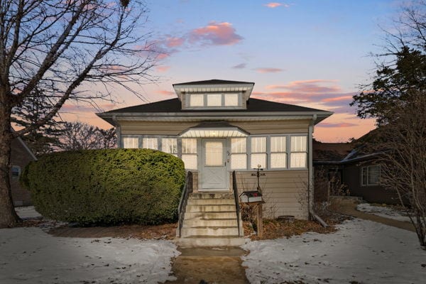 view of bungalow