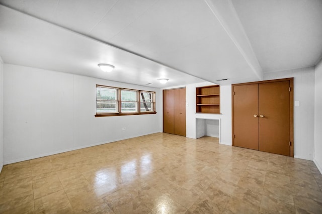 view of unfurnished living room