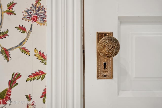 view of room details