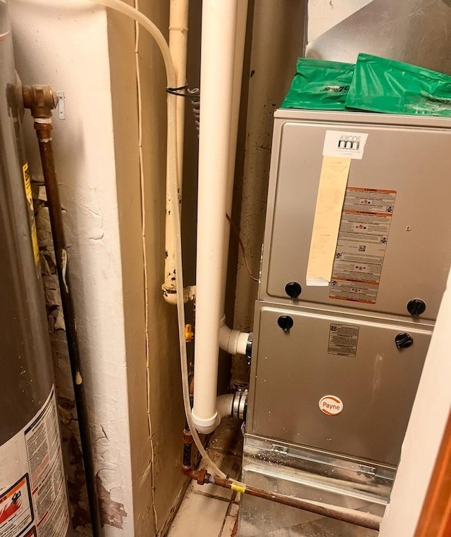 utilities with gas water heater