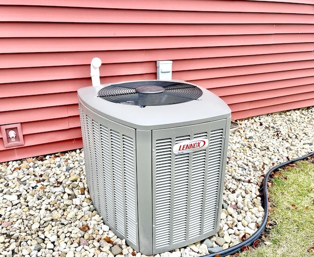 exterior details with cooling unit