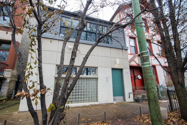 view of rear view of property