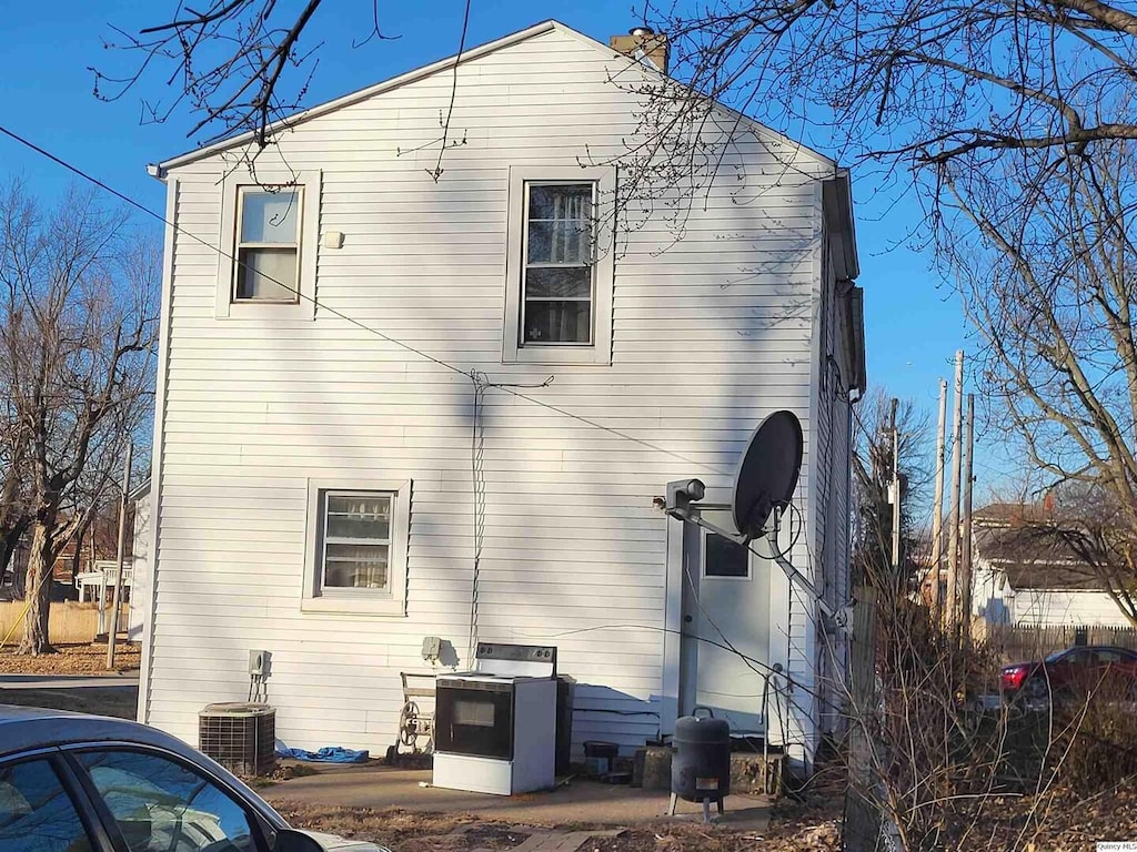 view of rear view of house