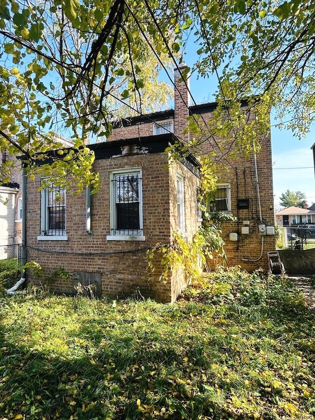 view of side of home