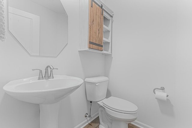 bathroom with toilet