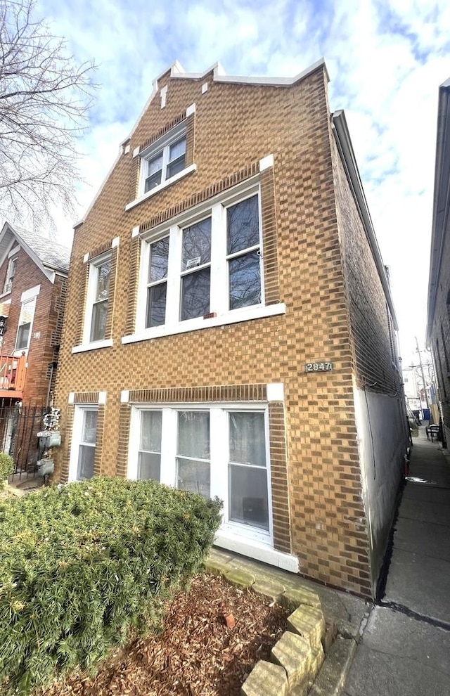 view of rear view of house