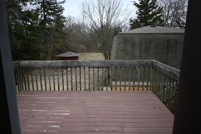 view of deck