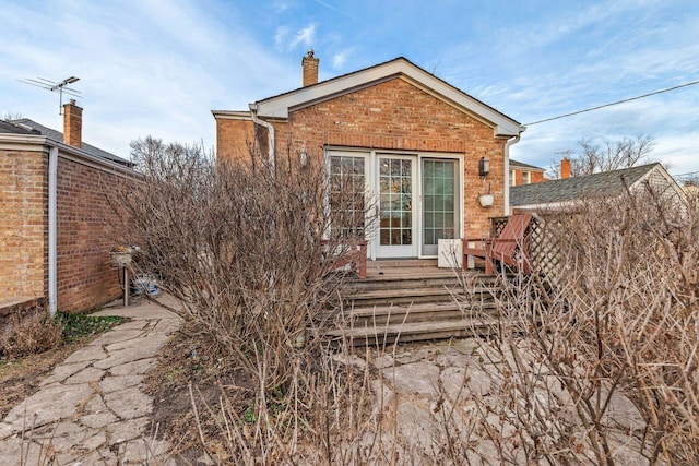 view of rear view of house