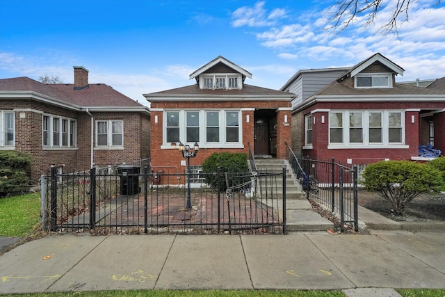 view of bungalow-style house