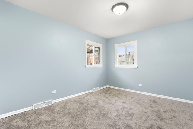 empty room with carpet