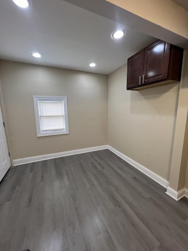 interior space with wood-type flooring