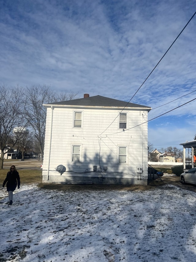 1020 E Court St, Kankakee, IL 60901 - back of house featuring a chimney