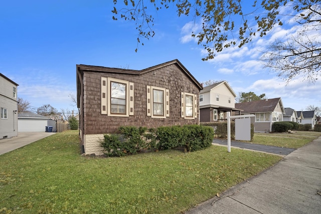 front of property featuring a front yard