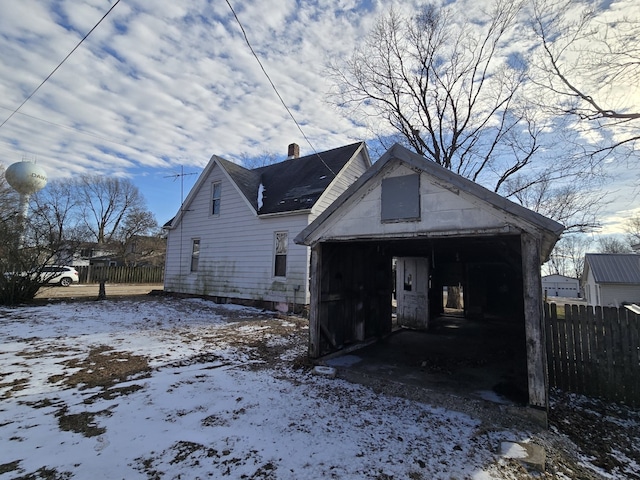 view of front of house