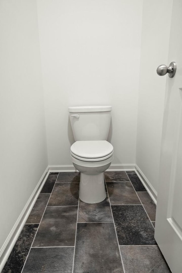 bathroom featuring toilet