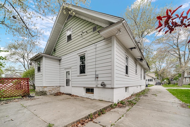 1009 Augusta Ave, Elgin, IL 60120 - view of home's exterior with a patio area