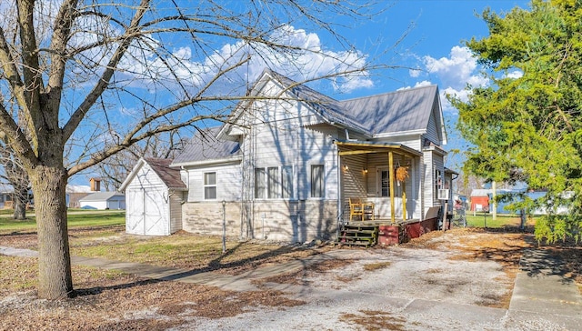 view of front of house