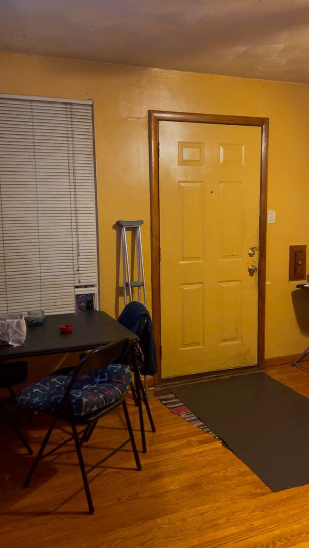 dining room featuring hardwood / wood-style floors