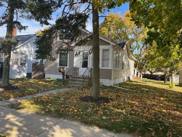 view of bungalow-style home