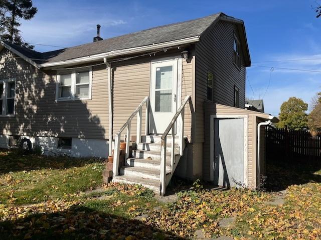 view of rear view of house