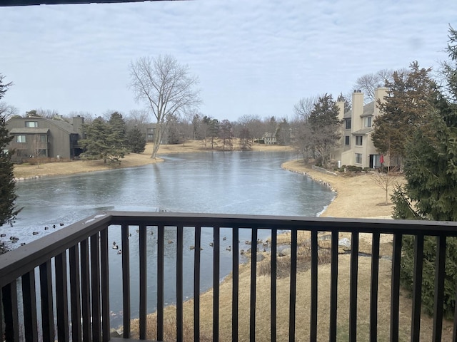 property view of water