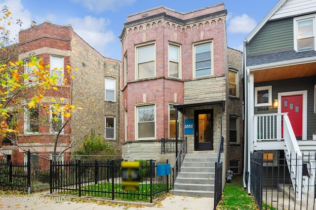 view of townhome / multi-family property