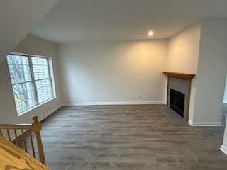 view of unfurnished living room