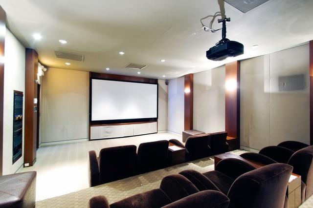 view of home theater room