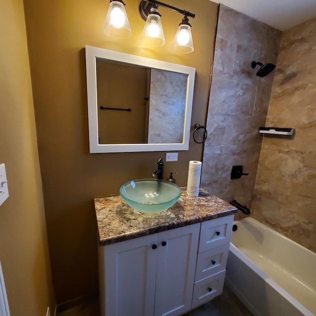 kitchen with sink, tasteful backsplash, light stone counters, dark hardwood / wood-style flooring, and appliances with stainless steel finishes