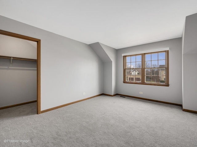 bonus room featuring carpet floors