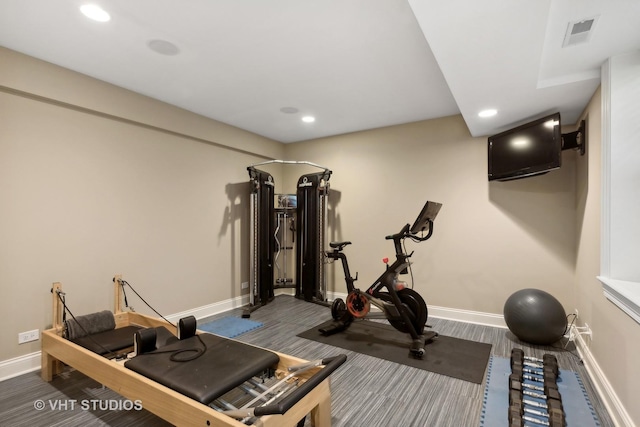 view of workout room