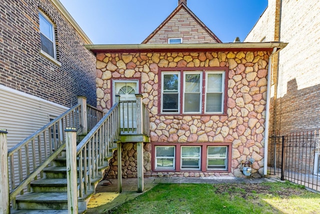 view of rear view of house