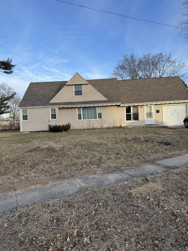 ranch-style house with a garage