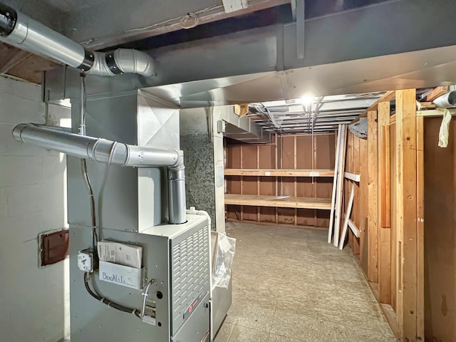 view of utility room