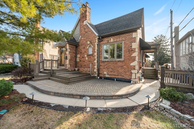 view of rear view of house