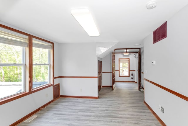 6N772 Tuscola Ave, Saint Charles, IL 60174 - spare room with a smoke detector, light wood-type flooring, and baseboards