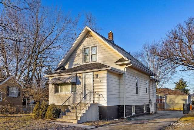 view of front of house