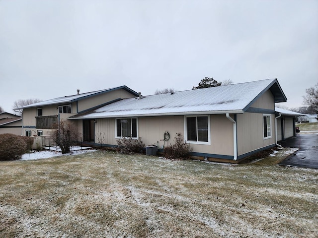 exterior space with central AC unit