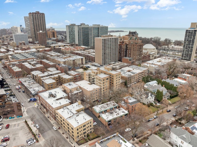 view of city featuring a water view