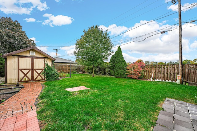 16734 Evans Ave, South Holland, IL 60473 - fenced backyard with a storage shed