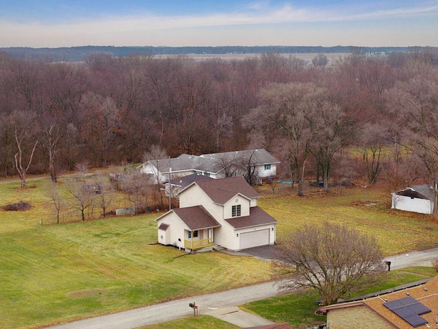 aerial view