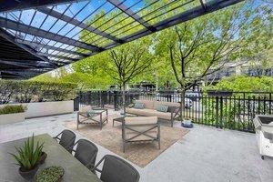 view of patio with outdoor lounge area