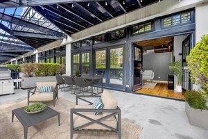 view of patio with french doors