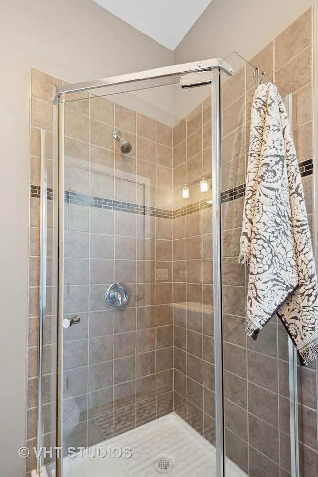 bathroom with walk in shower