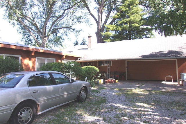 view of side of property