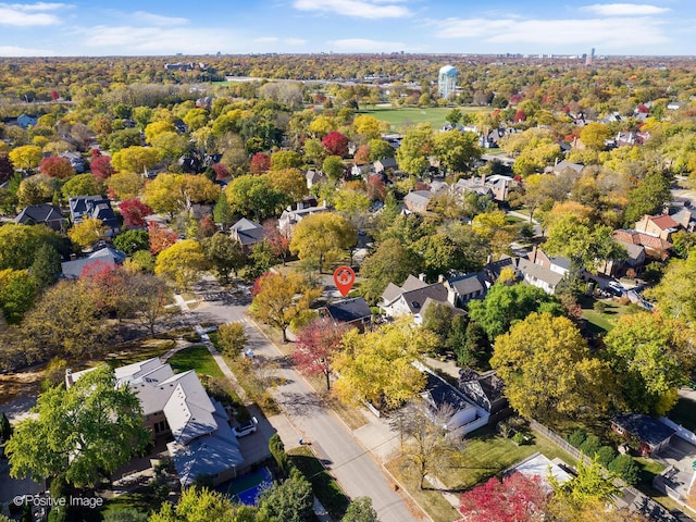 aerial view