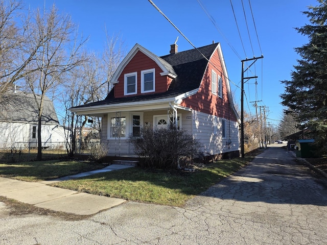 bungalow-style home featuring a porch