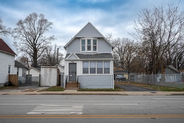 view of front of house