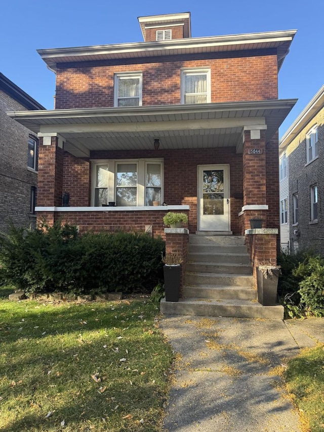 view of front of house featuring a porch